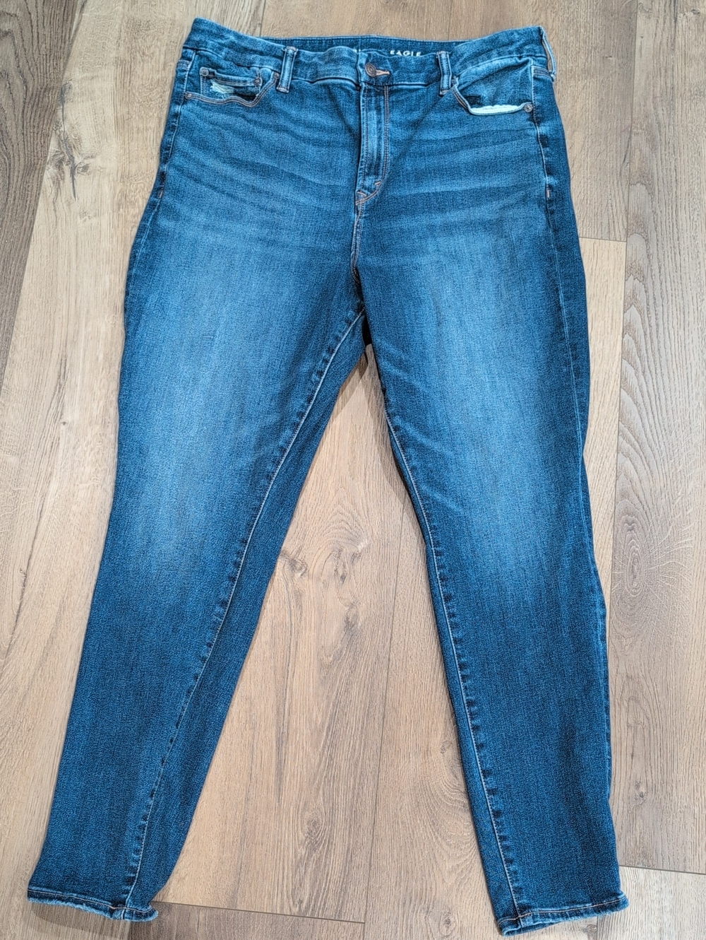 American Eagle Outfitters Dark Blue Skinny Jeans
